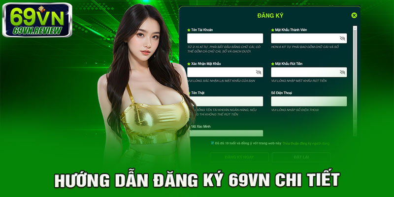 Hướng dẫn đăng ký 69VN chi tiết cho người mới